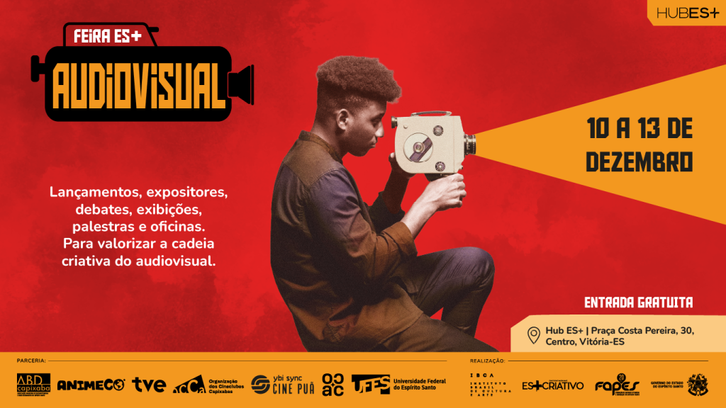 Uma imersão na cadeia produtiva do audiovisual toma conta do Centro de Vitória